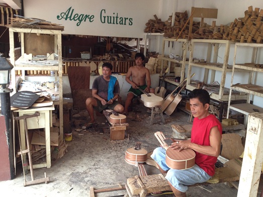 Alegre Guitar Factory Top Guitar Maker In Cebu Travel To The