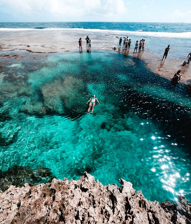 Magpupungko Rock Pool Is A Natural Pool Like No Other Travel To The Philippines