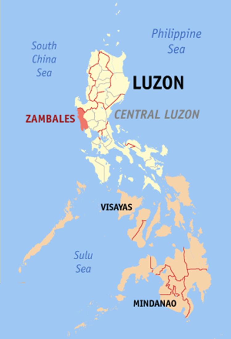 Zambales Map 