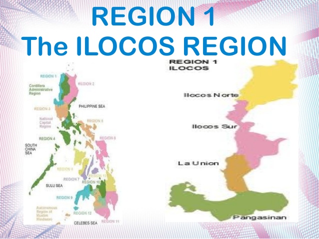 Ilocos Sur Region 1 Map 
