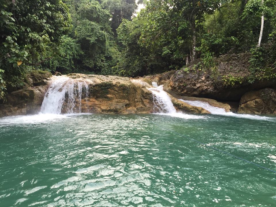 The Jade-Colored Waters of the Bao-Bao Falls - Travel to the Philippines